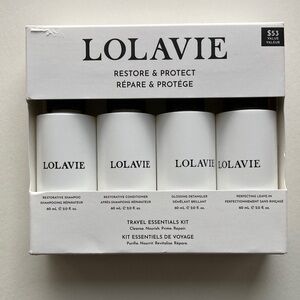 NWT Lolavie Restore & Protect Travel Kit